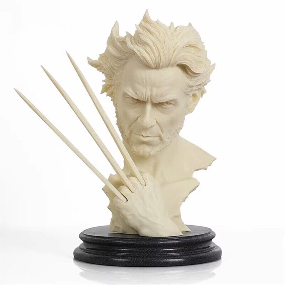 X-Men Origins Wolverine Resin Figure Model Bust Statue Platform Collection Gift